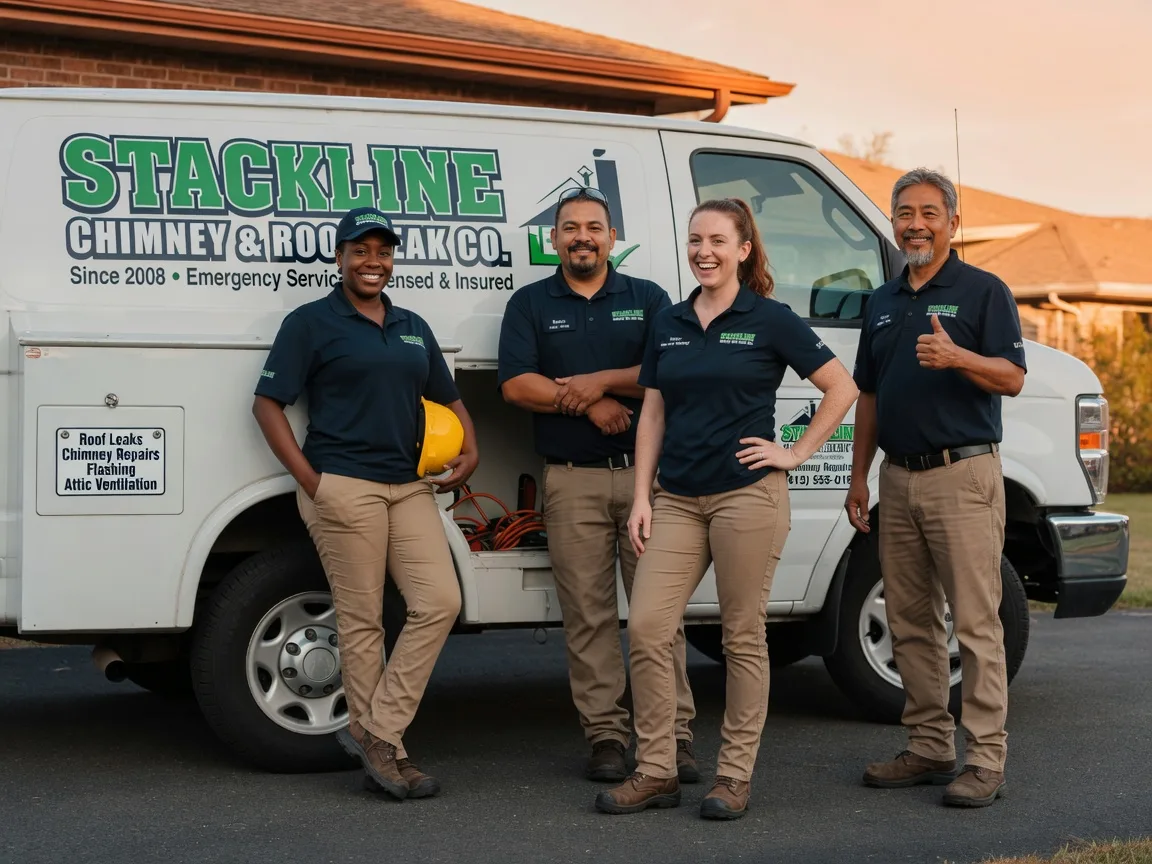 Chimney flashing repair company in Spearman, TX